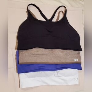 4 NEW SPORTS BRAS..SZ XL..1 PRICE